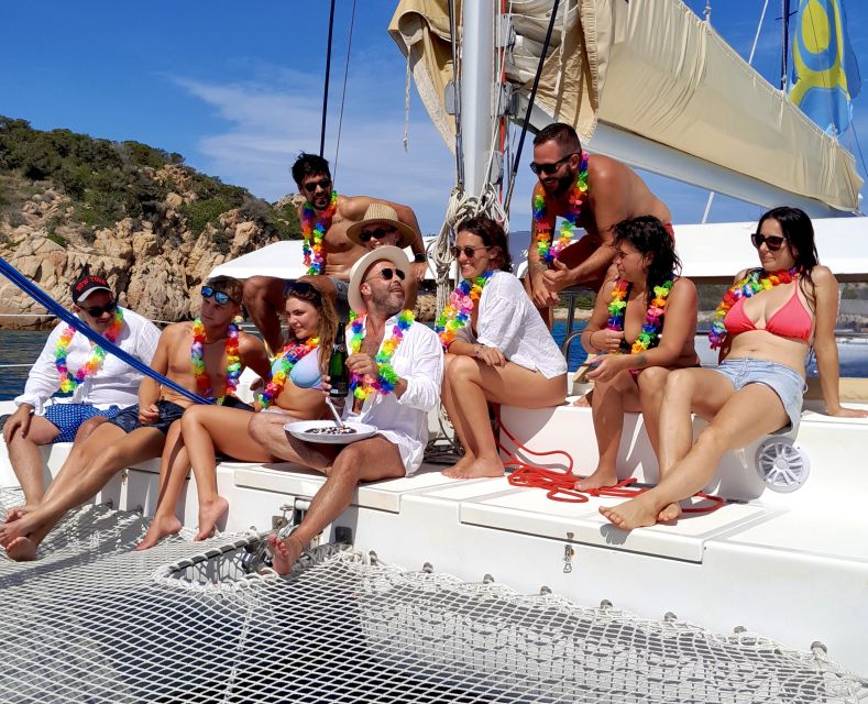 From Palau: Maddalena Archipelago Catamaran Tour with Lunch - Lunch on Board: Sardinian Pasta, Bread, Vermentino, and Coffee