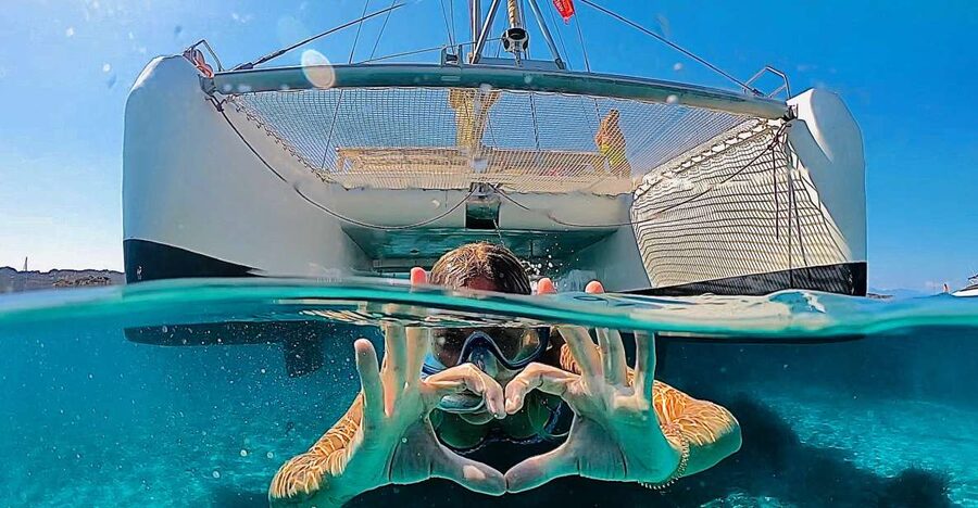 From Palau: Maddalena Archipelago Catamaran Tour with Lunch - How the Maddalena Island Stops Actually Work (Weather Chooses the Final Plan)
