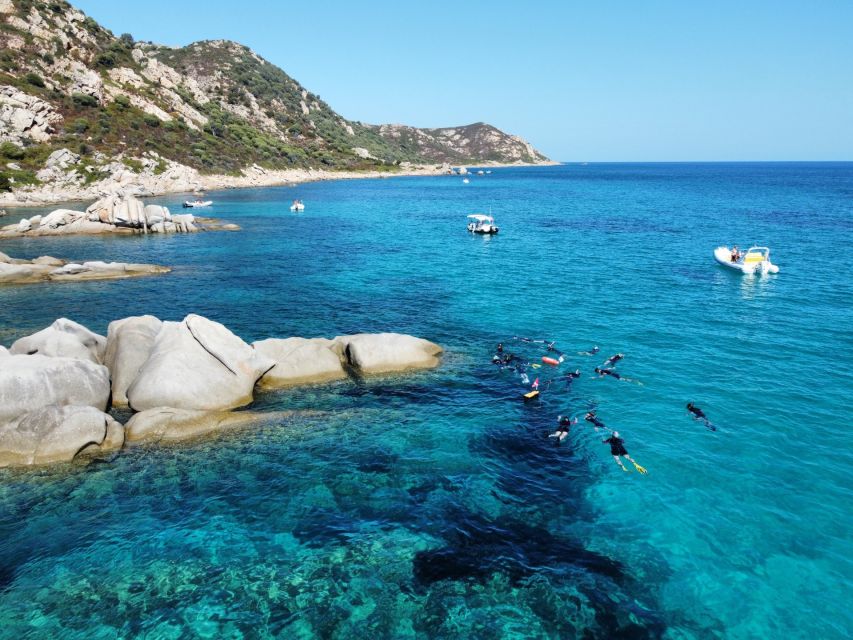 From San Teodoro: snorkeling in the pools of Molara - Punta Coda Cavallo and the second snorkel stop