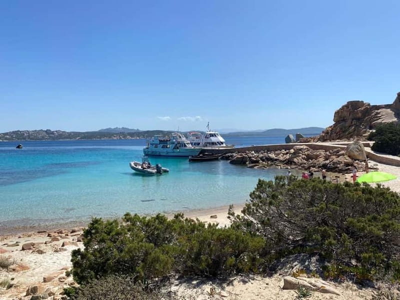 From Santa Teresa Gallura: La Maddalena Archipelago Cruise - Santa Maria beach time: white sand, snorkeling, and swim breaks