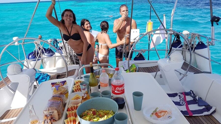 From Santa Teresa: La Maddalena Archipelago Sailboat Tour - Spargi coves: the swim-and-snorkel core of the day