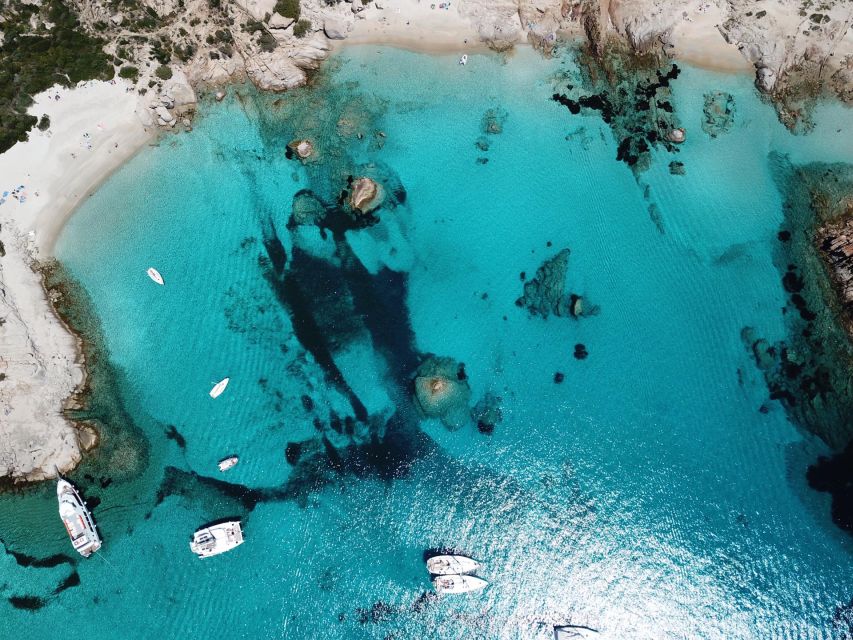 From Santa Teresa: La Maddalena Archipelago Sailboat Tour - Budelli and Santa Maria: watching the islands from the water