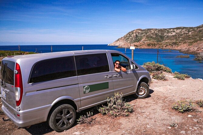 From Stintino: minivan tour of Asinara - Getting there from Stintino: the ferry transfer and minivan rhythm