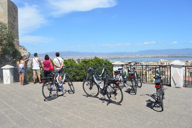 Guided Electric Bicycle Tour in Cagliari - Centro Storico: the hill-hugging neighborhoods and the views