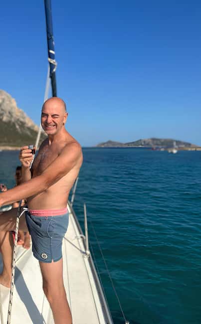 Half Day tour Alghero - 15 m Sailing boat - What the guides actually add (Davide and Camille)