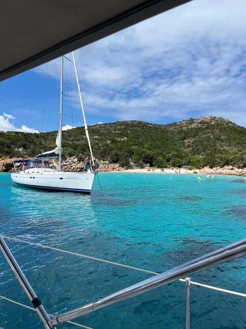 La Maddalena: daily sailing tour archipelago La Maddalena - The Crew, the Boat, and the Tender: How You Actually Get Into the Water
