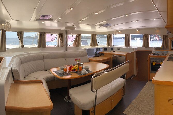 Luxury catamaran from Porto Rafael-Palau to the Maddalena Archipelago - Stop 1: Spargi’s Transparent Water and White-Beach Swimming