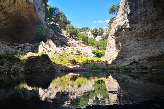 Off-road tour in the Supramonte and visit to Pischina Gurthàddala - Pischina Gurthàddala: the karst “fairy pool” moment