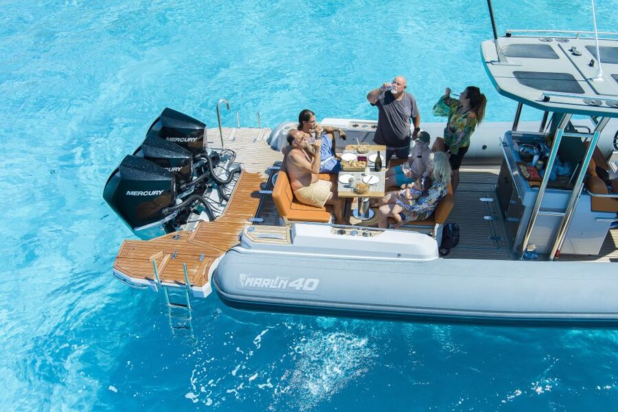 Olbia: Boat tour to Tavolara Park with Aperitif and Drinks - Pools of Molara and the granite-rock swim stops