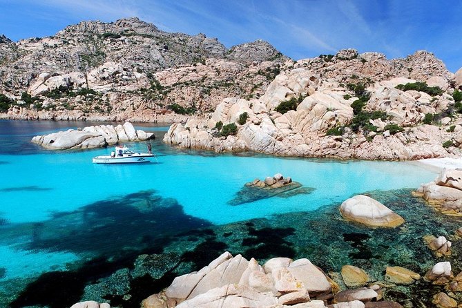 Olbia : Magdalene Archipelago Boat Tour + transfer included - Stop 2: Isola di Santa Maria (The Classic Swim Hour)
