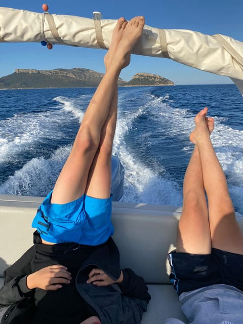 Olbia: Sunset and dolphin watching - The sailing back: one last look before you dock