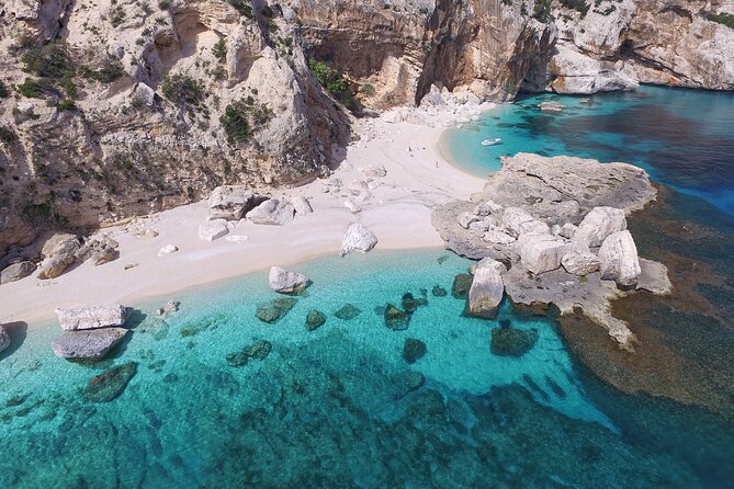 One day guided boat tour along the Baunei coast. - Cala Goloritze: a quick protected paradise moment
