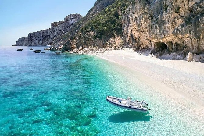 One day guided boat tour along the Baunei coast. - Route overview: six stops that mix views, swims, and caves