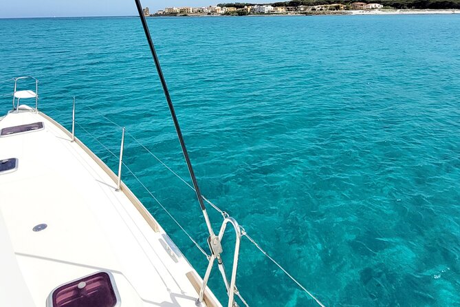 Private catamaran sailing trip around La Caletta -Berchida - Sardinia - Stop 2: Santa Lucia—another shoreline pause with a new feel