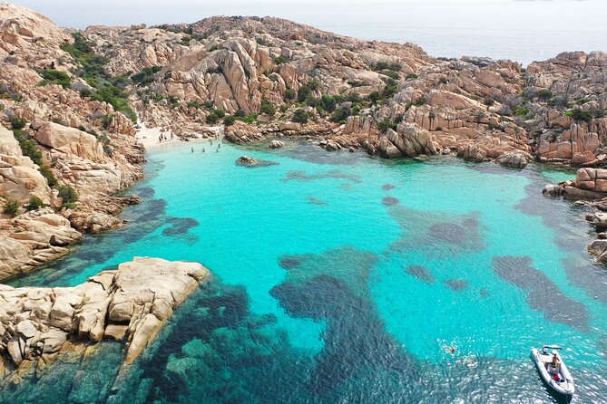 Private tour, archipelago of La Maddalena - Cala Brigantina First: A Wild Beach Swim to Start the Day