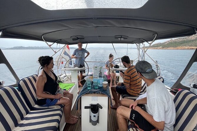 Sailing boat tour in the Maddalena Archipelago - Stop 3: Spargi and Cala Granara with snorkel and SUP