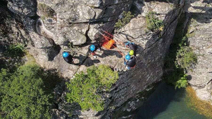 San Teodoro: Canyoning in Rio Pitrisconi with 4X4 transfer - Languages and Group Feel