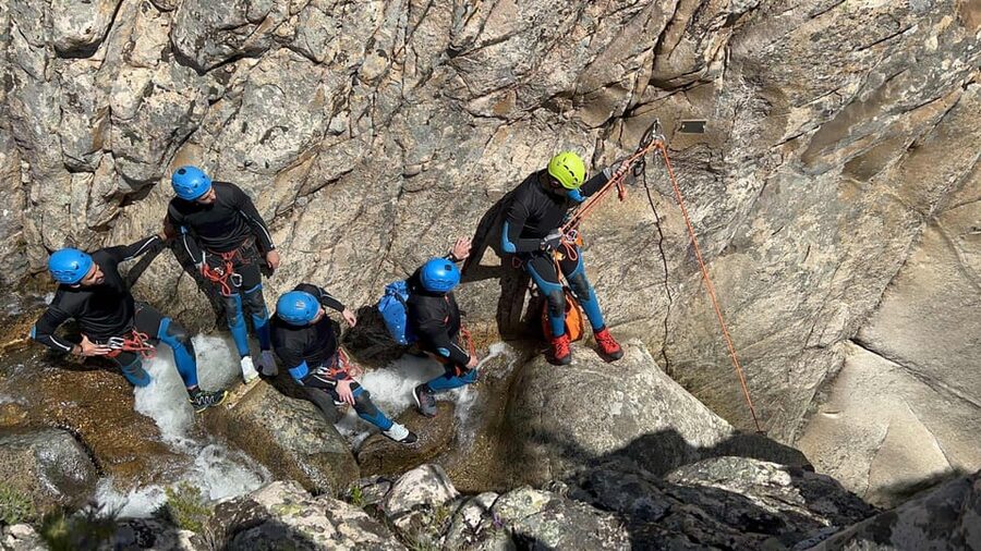 San Teodoro: Canyoning in Rio Pitrisconi with 4X4 transfer - First Look at Rio Pitrisconi: Granite Walls, Pools, and Waterfalls