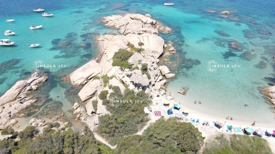San Teodoro: Tavolara and Molara Islands Dinghy Excursion - From Cala Suaraccia: the first minutes that set your comfort level