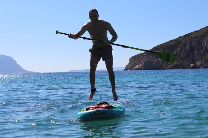 Stand Up Paddle With Dolphins, aperitif and pictures - The Sardinian Aperitif or Breakfast Stop: Best Olives and Easy Conversation