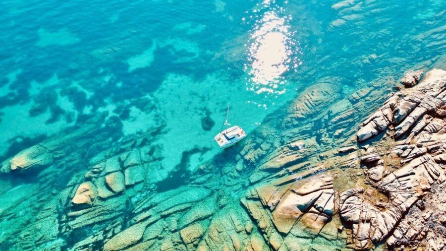 Stintino: Catamaran excursion in the Gulf of Asinara - Fornelli natural pools: the clearest chance to see sea life