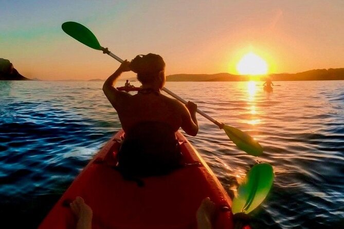Sunset Kayak Tour with Snorkeling and Local Aperitif - Picking the right kayak: single vs double without overthinking it