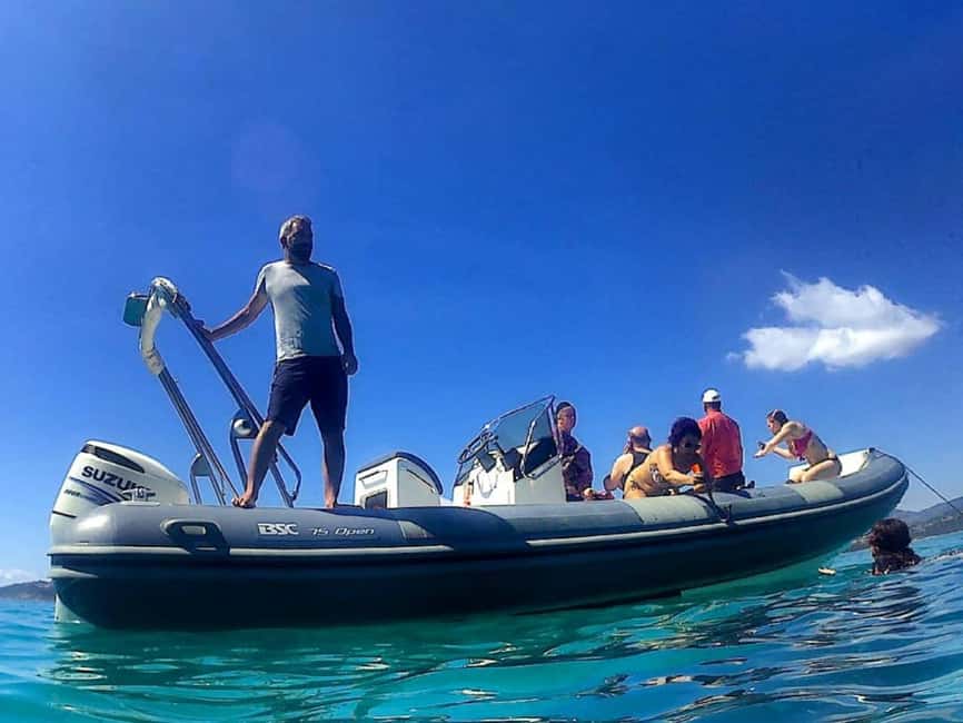 Tavolara: 5 Islands tour from San Teodoro's beach - Final calm cove: Coda Cavallo and the smooth finish back to La Cinta