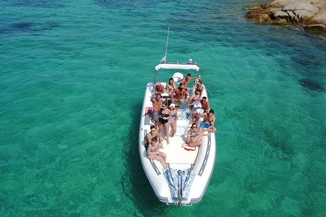 Tavolara San Teodoro's 5 Island and Beach Tour - The opening photo-and-sail stretch: Punta Aldia, Punta della Guardia, and Ruia Island
