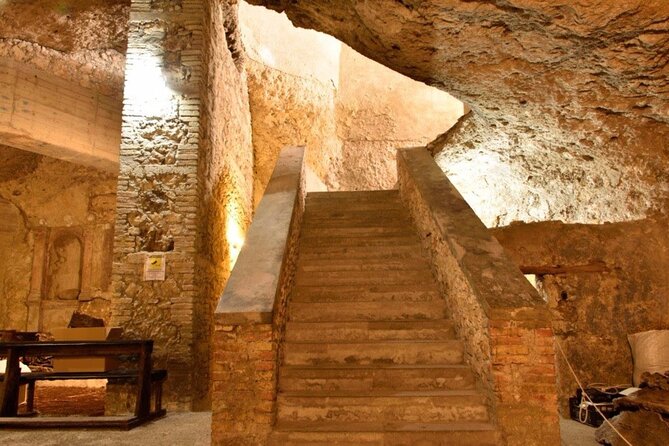 Underground Cagliari tour - Stop 2: Cripta di S. Restituta, a Natural Cave Turned to Martyr Legend